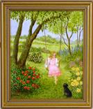 Joan dAvoine -  Girl on a swing